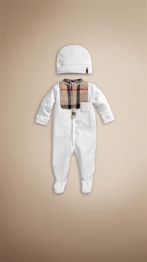 abitodenim burberry neonat|burberry newborn.